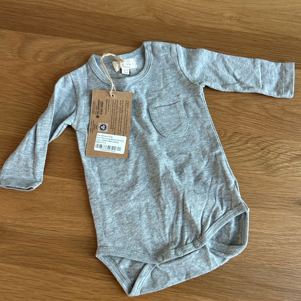 The Simple Folk essential bodysuit